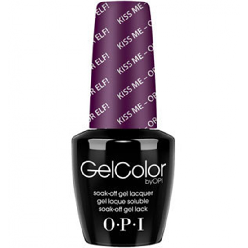 OPI GEL COLOR – Kiss Me Or Elf (Gwen collection)